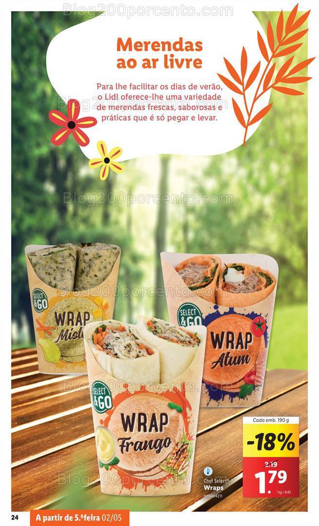 Antevisão Folheto LIDL Verão Promoções a partir de 29 abril
