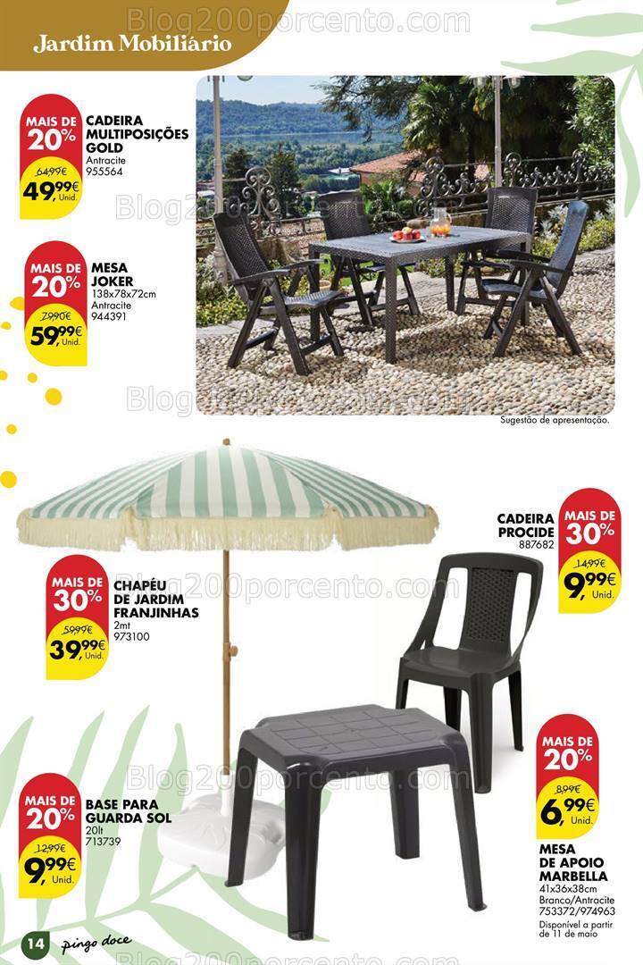 Antevisão Folheto PINGO DOCE Bazar - Ar Livre Promoções de 7 maio a 3 junho