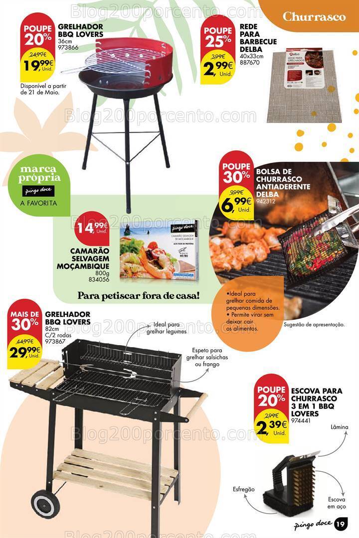 Antevisão Folheto PINGO DOCE Bazar - Ar Livre Promoções de 7 maio a 3 junho
