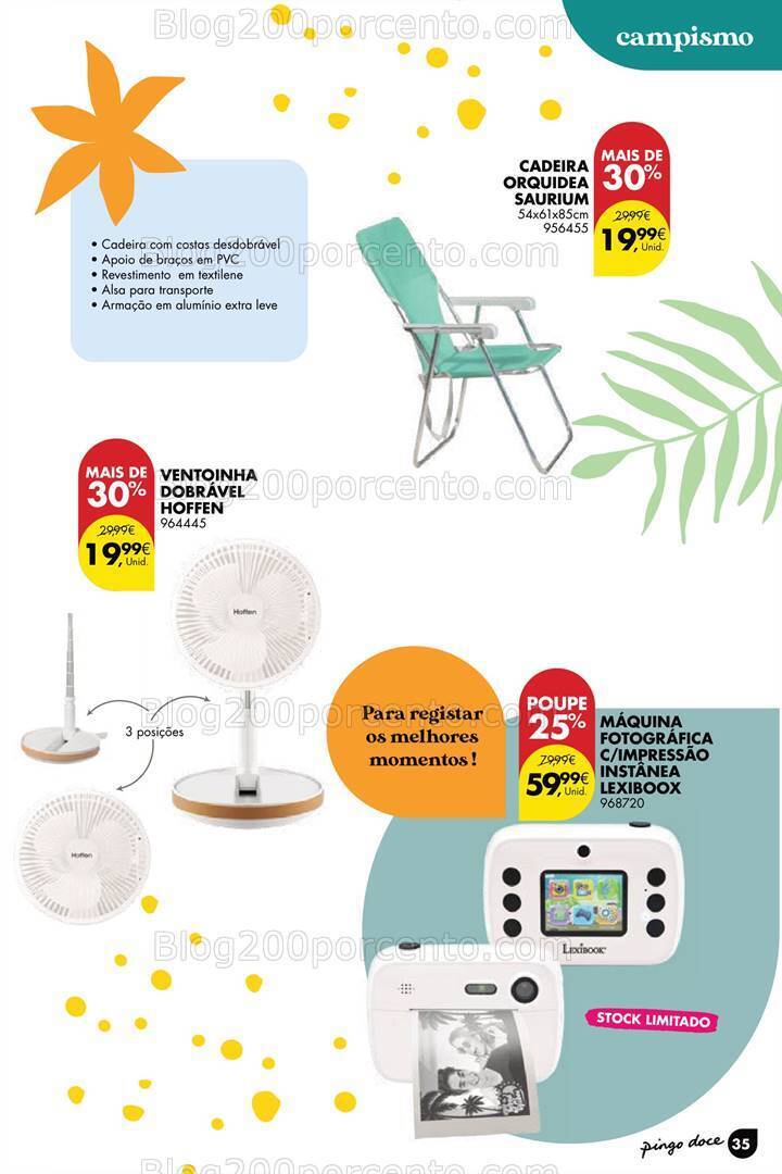 Antevisão Folheto PINGO DOCE Bazar - Ar Livre Promoções de 7 maio a 3 junho