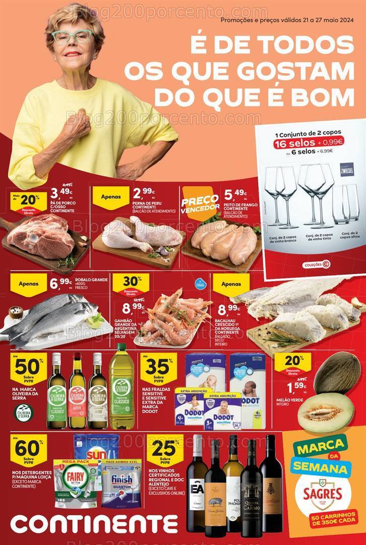 Antevisão Folheto CONTINENTE Bom Dia Promoções de 21 a 27 maio