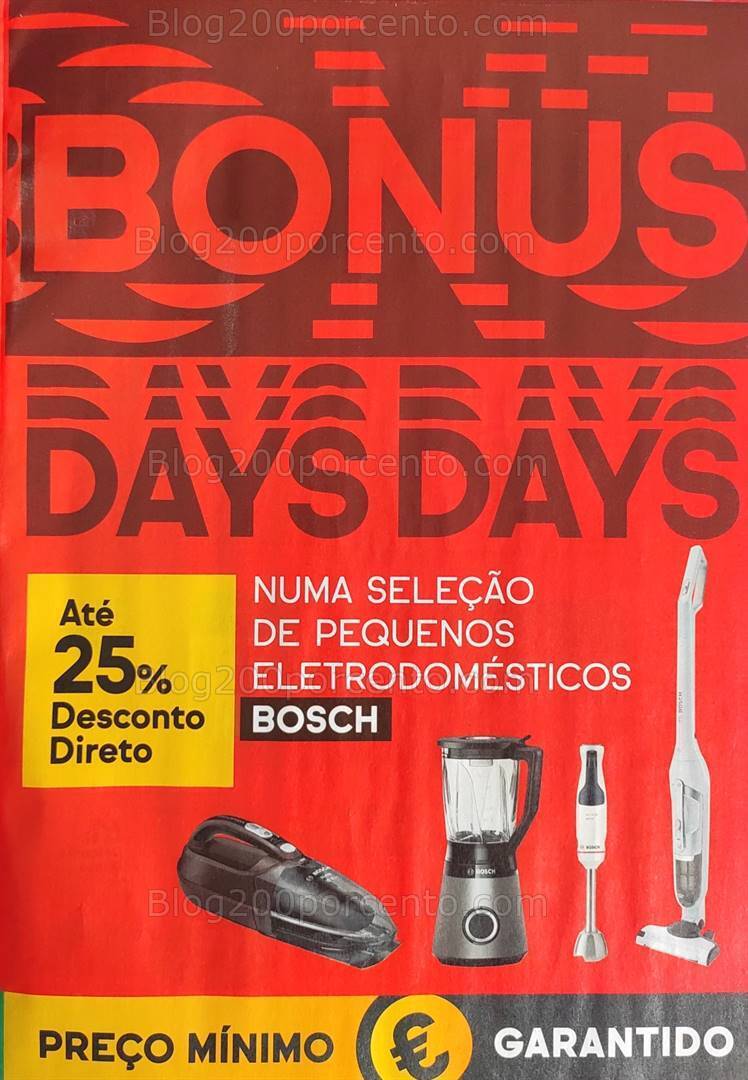 Antevisão Folheto WORTEN Bonus Days Promoções de 3 a 6 maio