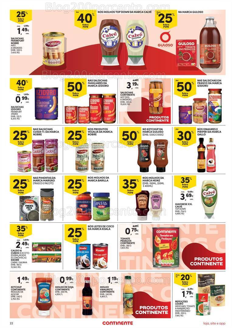 Antevisão Folheto CONTINENTE Promoções de 21 a 27 maio