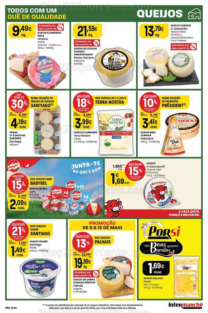 Antevisão Folheto INTERMARCHÉ Promoções de 9 a 15 maio