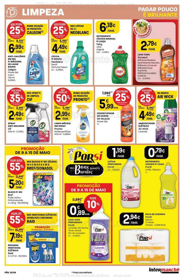 Antevisão Folheto INTERMARCHÉ Promoções de 9 a 15 maio