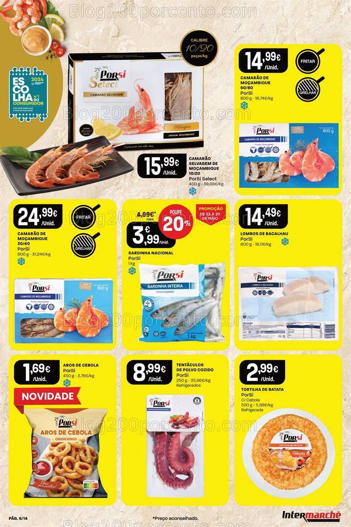 Antevisão Folheto INTERMARCHÉ Porsi Promoções de 23 a 29 maio