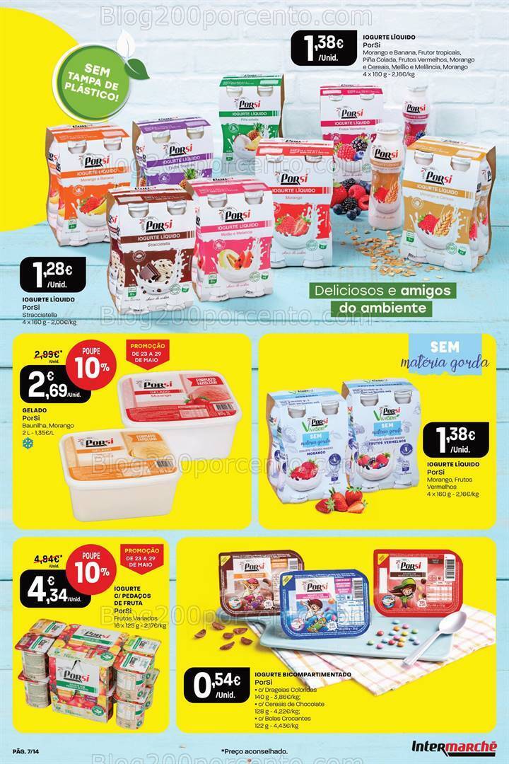 Antevisão Folheto INTERMARCHÉ Porsi Promoções de 23 a 29 maio