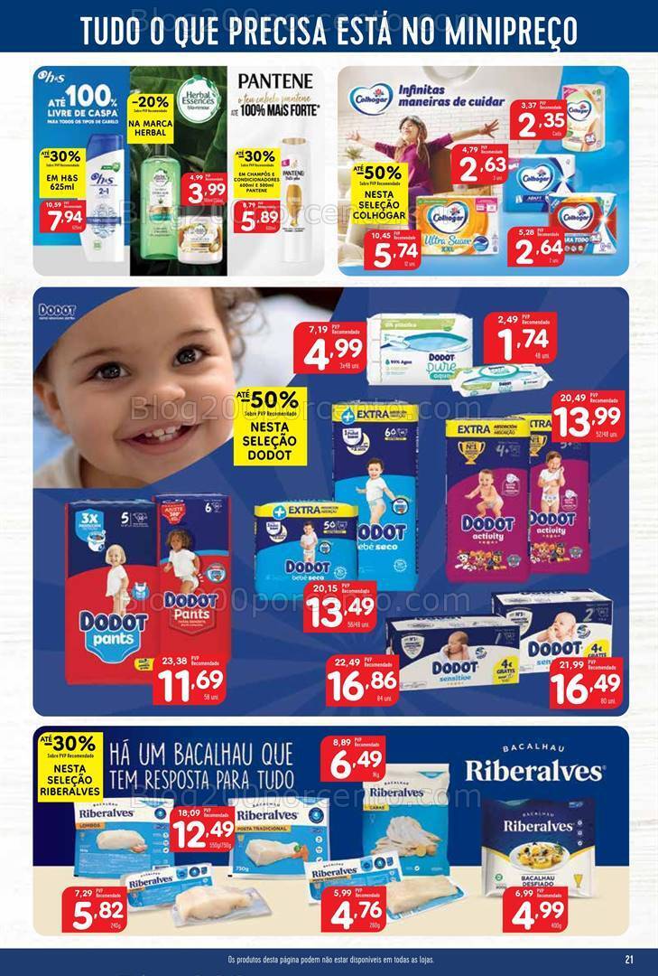 Antevisão Folheto MINIPREÇO Promoções de 16 a 22 maio