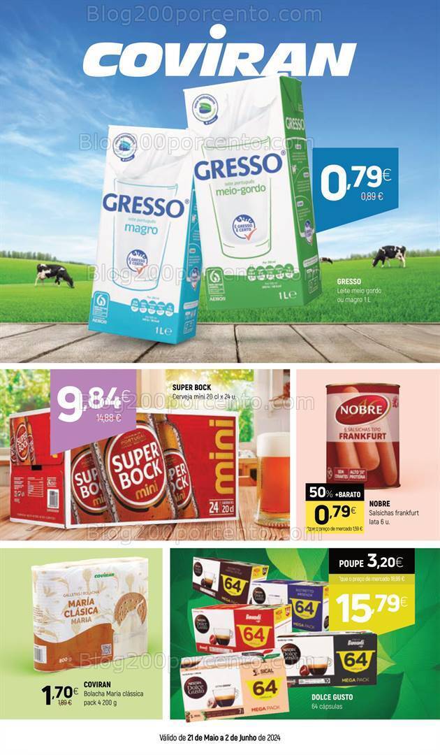 Antevisão Folheto COVIRAN Promoções de 21 maio a 2 junho