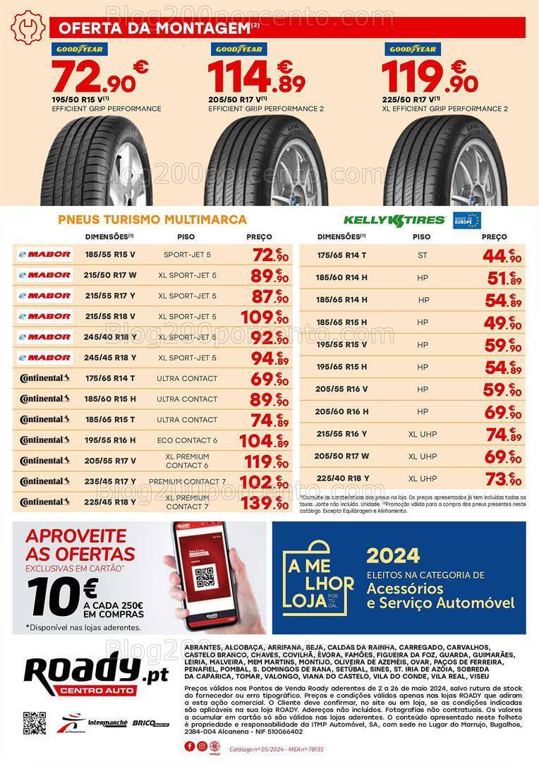 Antevisão Folheto ROADY Promoções de 2 a 26 maio