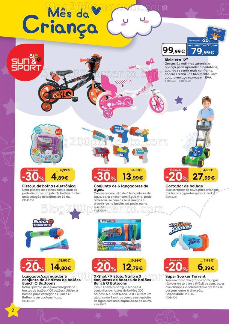 Antevisão Folheto TOYSRUS Especial Criança Promoções até 26 maio