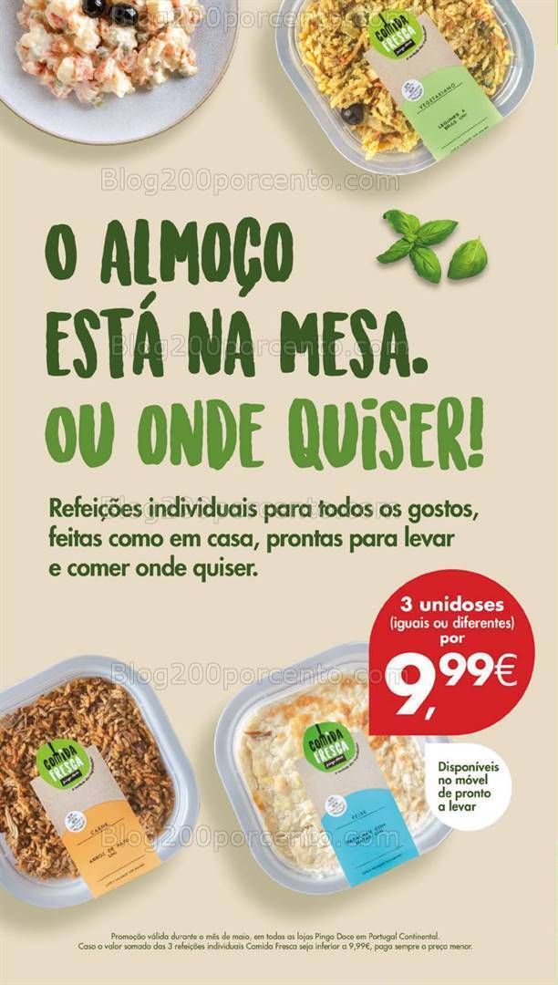 Antevisão Folheto PINGO DOCE Lojas Grandes Promoções de 14 a 20 maio