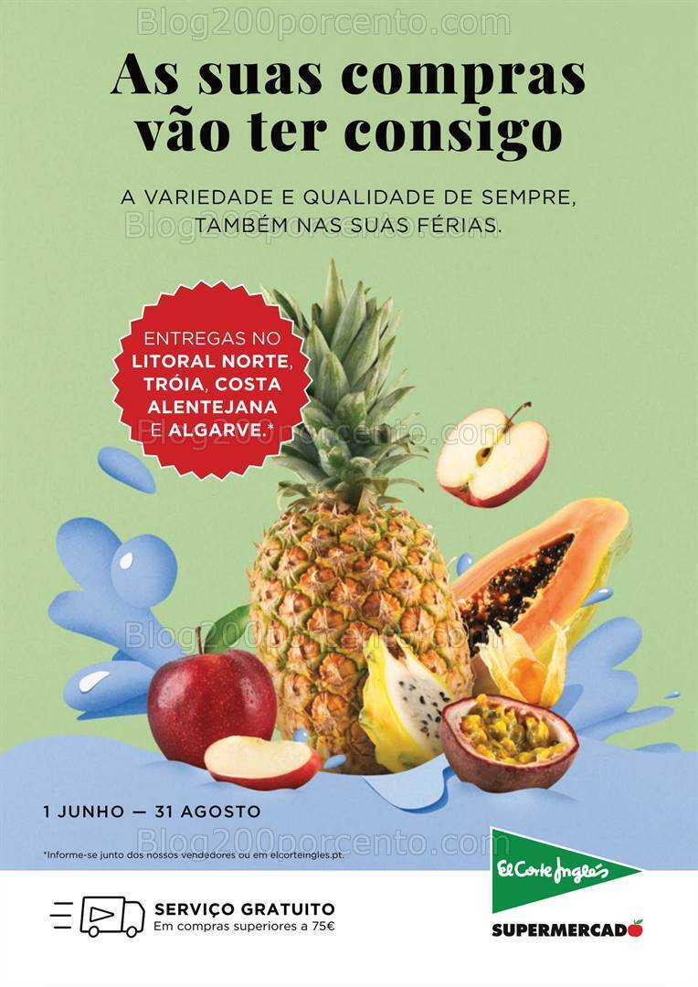 Antevisão Folheto EL CORTE INGLÉS Promoções de 31 maio a 13 junho