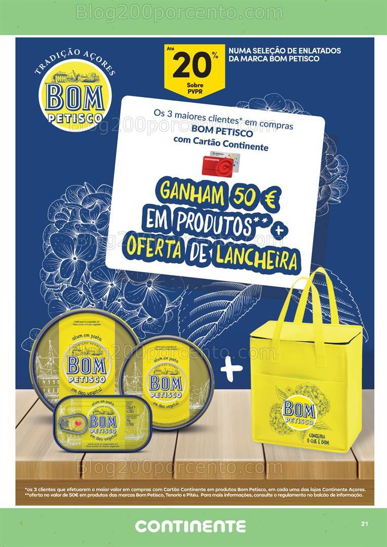 Antevisão Folheto CONTINENTE Especial Açores Promoções de 21 maio a 3 junho