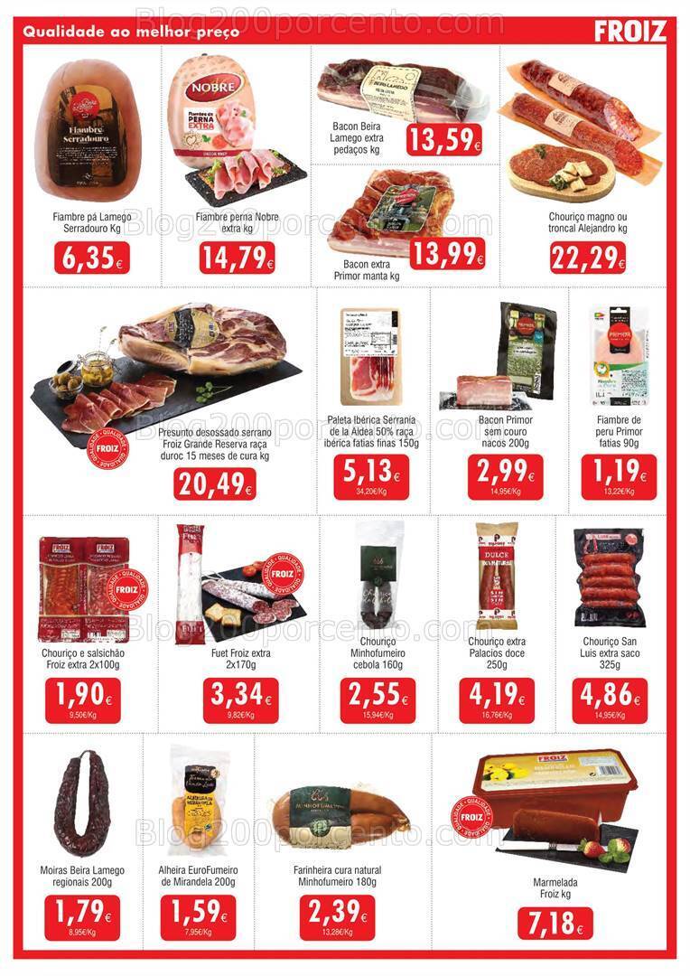 Antevisão Folheto FROIZ Promoções de 29 maio18 junho