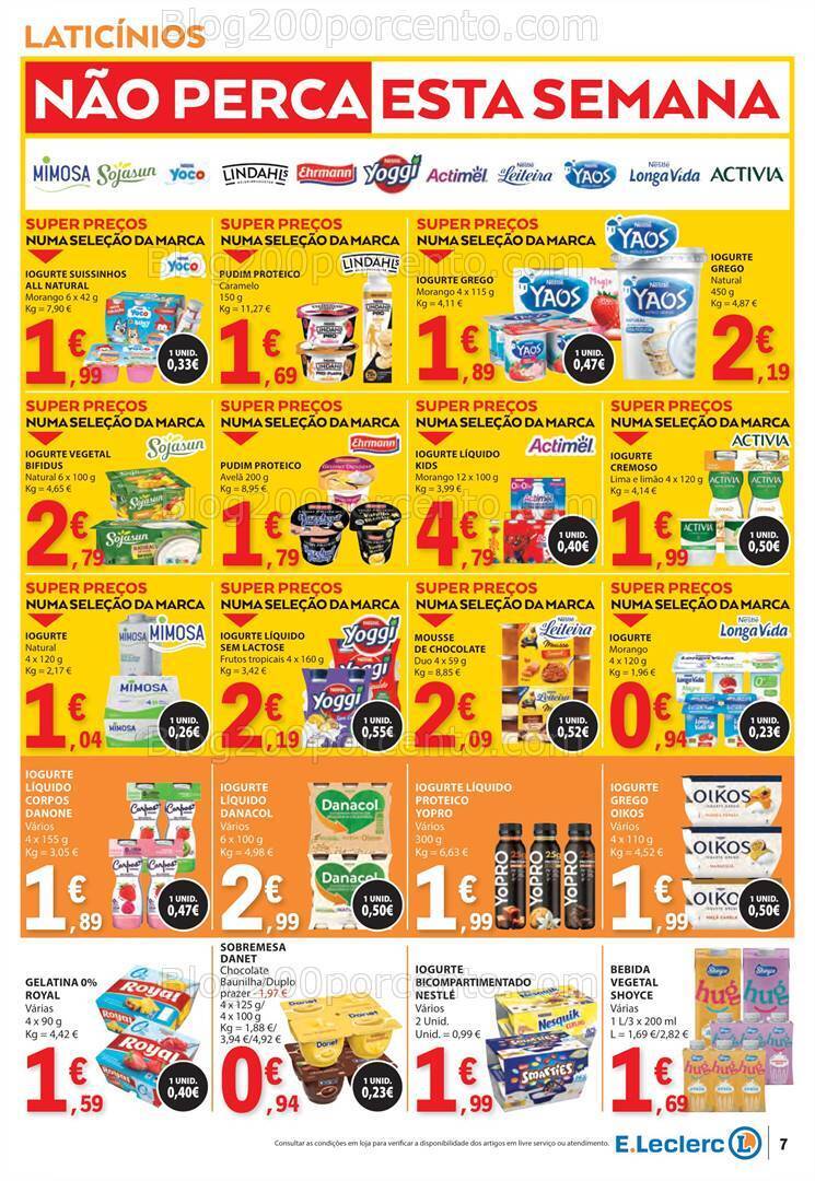 Antevisão Folheto E-LECLERC Promoções de 30 maio a 5 junho