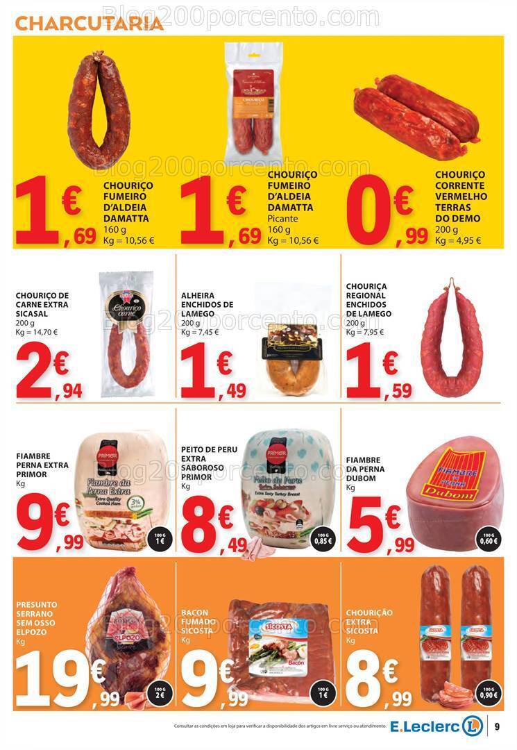 Antevisão Folheto E-LECLERC Promoções de 30 maio a 5 junho