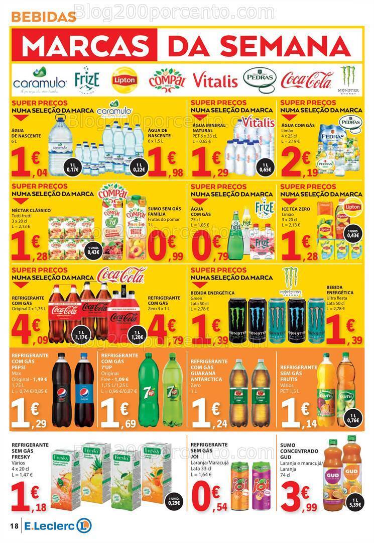 Antevisão Folheto E-LECLERC Promoções de 30 maio a 5 junho