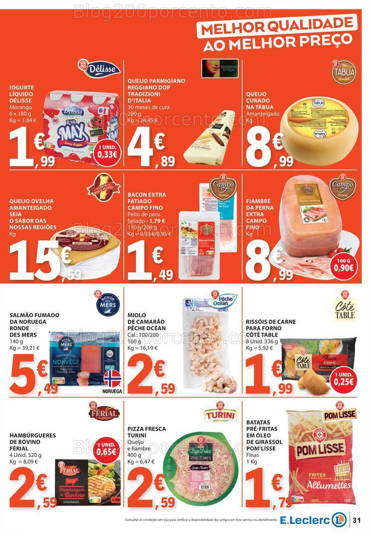 Antevisão Folheto E-LECLERC Promoções de 30 maio a 5 junho
