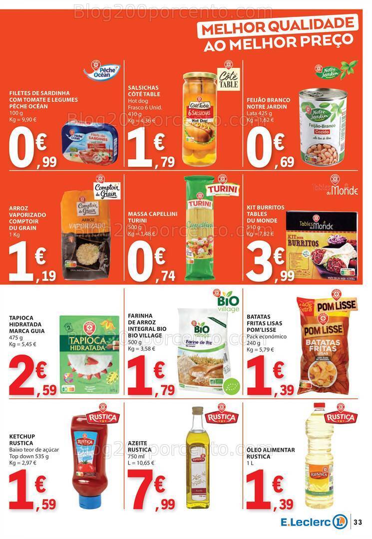 Antevisão Folheto E-LECLERC Promoções de 30 maio a 5 junho