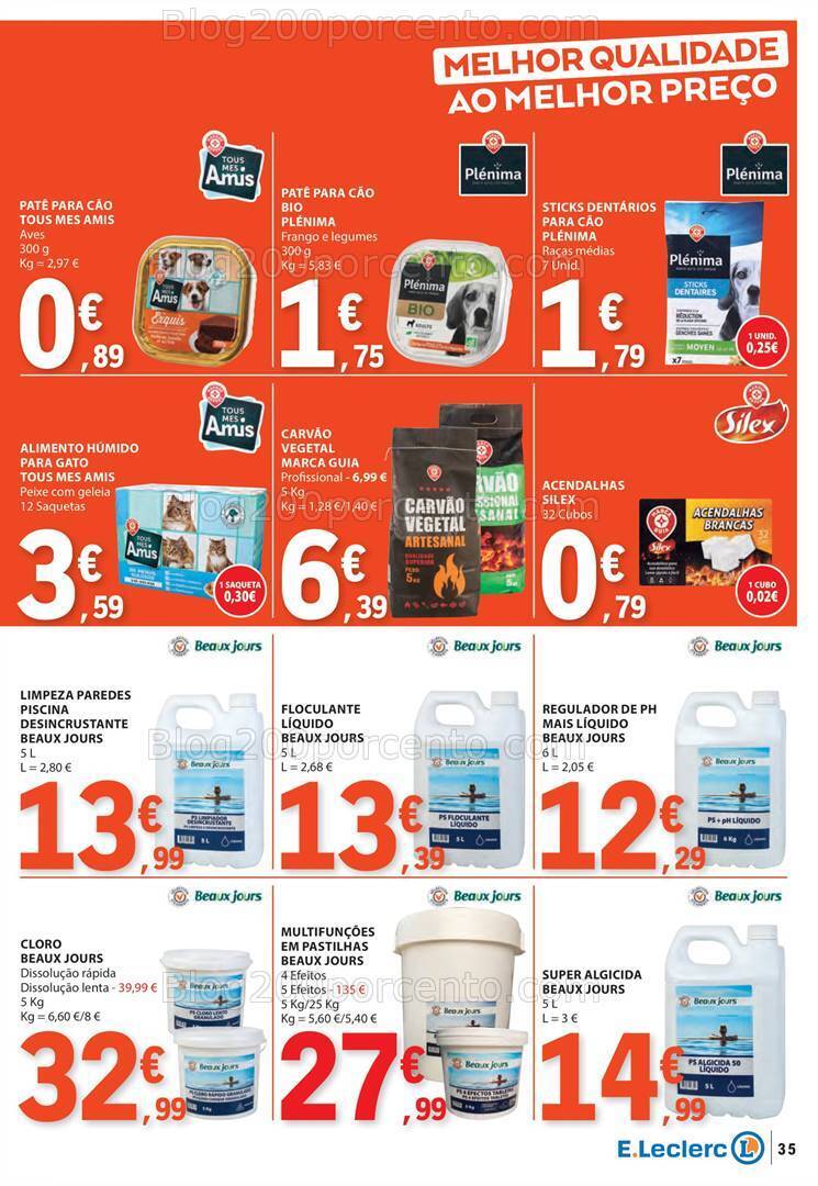 Antevisão Folheto E-LECLERC Promoções de 30 maio a 5 junho