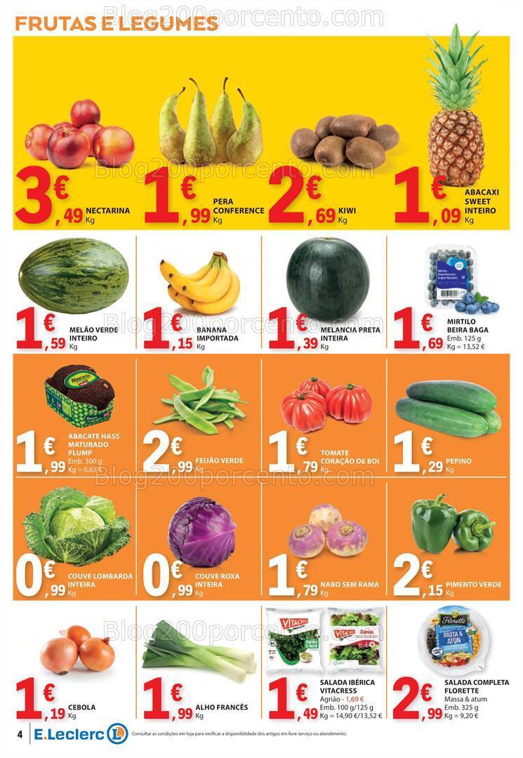 Antevisão Folheto E-LECLERC Semanal Promoções de 23 a 29 maio