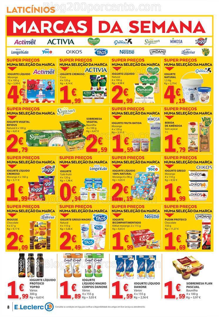 Antevisão Folheto E-LECLERC Semanal Promoções de 23 a 29 maio