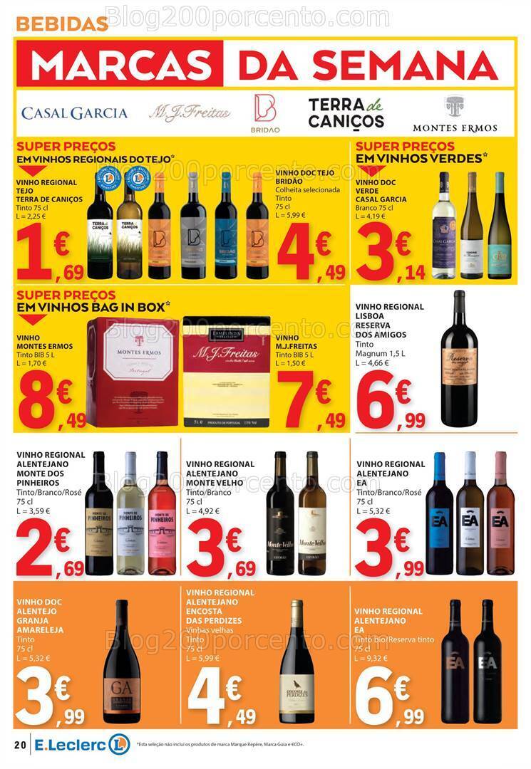 Antevisão Folheto E-LECLERC Semanal Promoções de 23 a 29 maio