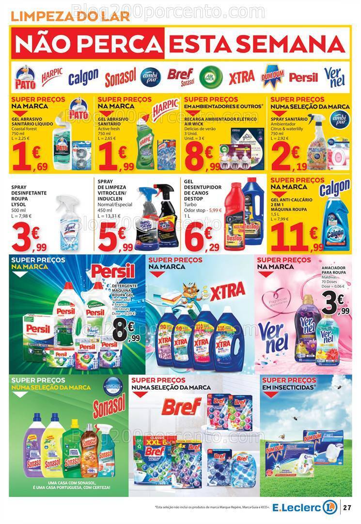 Antevisão Folheto E-LECLERC Semanal Promoções de 23 a 29 maio