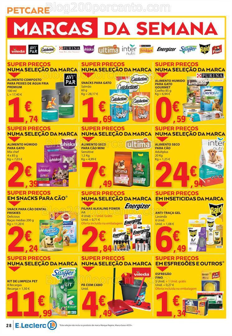 Antevisão Folheto E-LECLERC Semanal Promoções de 23 a 29 maio