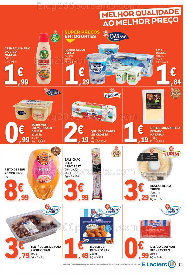 Antevisão Folheto E-LECLERC Semanal Promoções de 23 a 29 maio