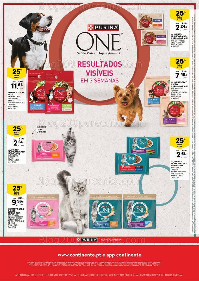 Antevisão Folheto CONTINENTE Pet Care Promoções de 28 maio a 3 junho