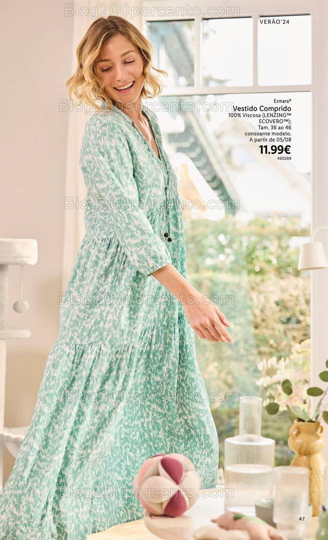 Antevisão Folheto LIDL Especial Esmara Moda Verão Promoções a partir de 3 junho