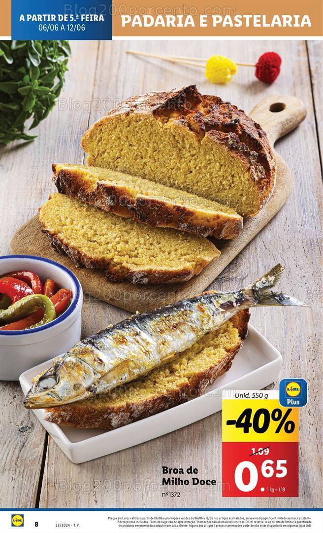 Antevisão Folheto LIDL Promoções a partir de 6 a 12 junho