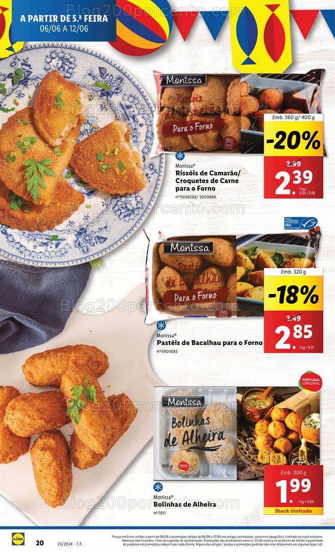 Antevisão Folheto LIDL Promoções a partir de 6 a 12 junho