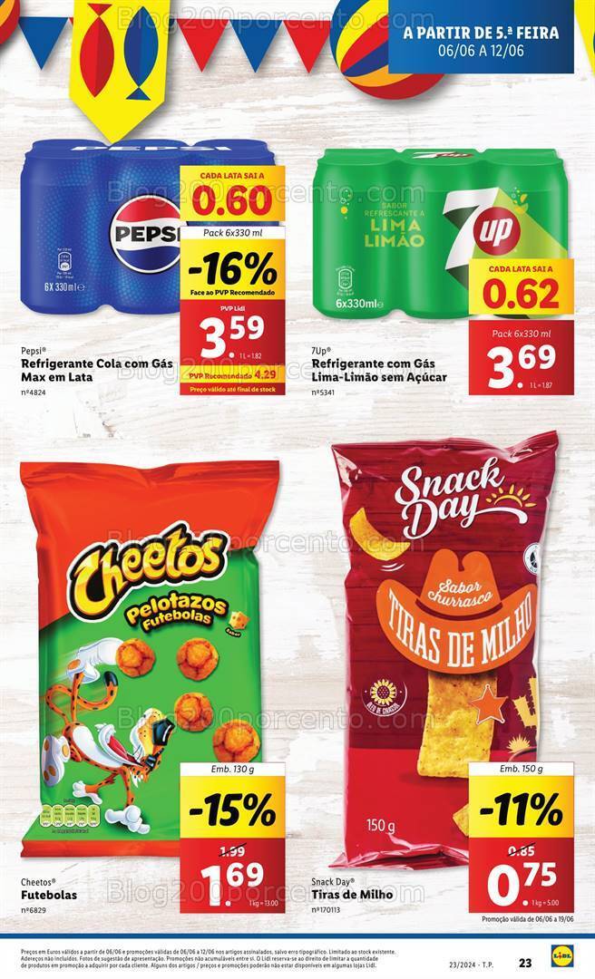 Antevisão Folheto LIDL Promoções a partir de 6 a 12 junho