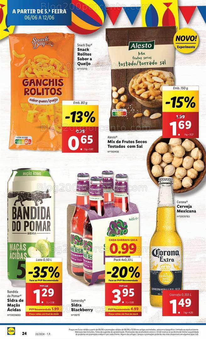 Antevisão Folheto LIDL Promoções a partir de 6 a 12 junho
