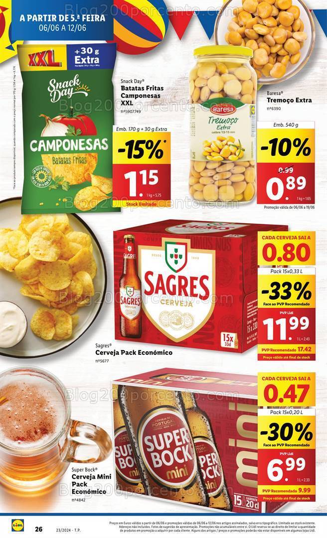 Antevisão Folheto LIDL Promoções a partir de 6 a 12 junho
