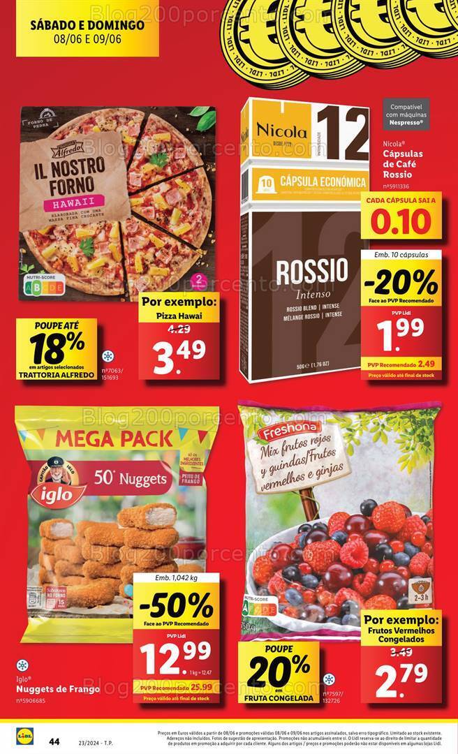 Antevisão Folheto LIDL Promoções a partir de 6 a 12 junho