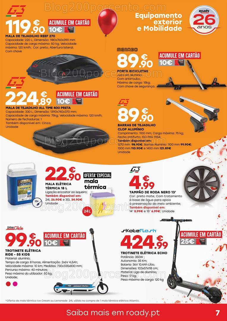 Antevisão Folheto ROADY Promoções de 30 maio a 30 junho