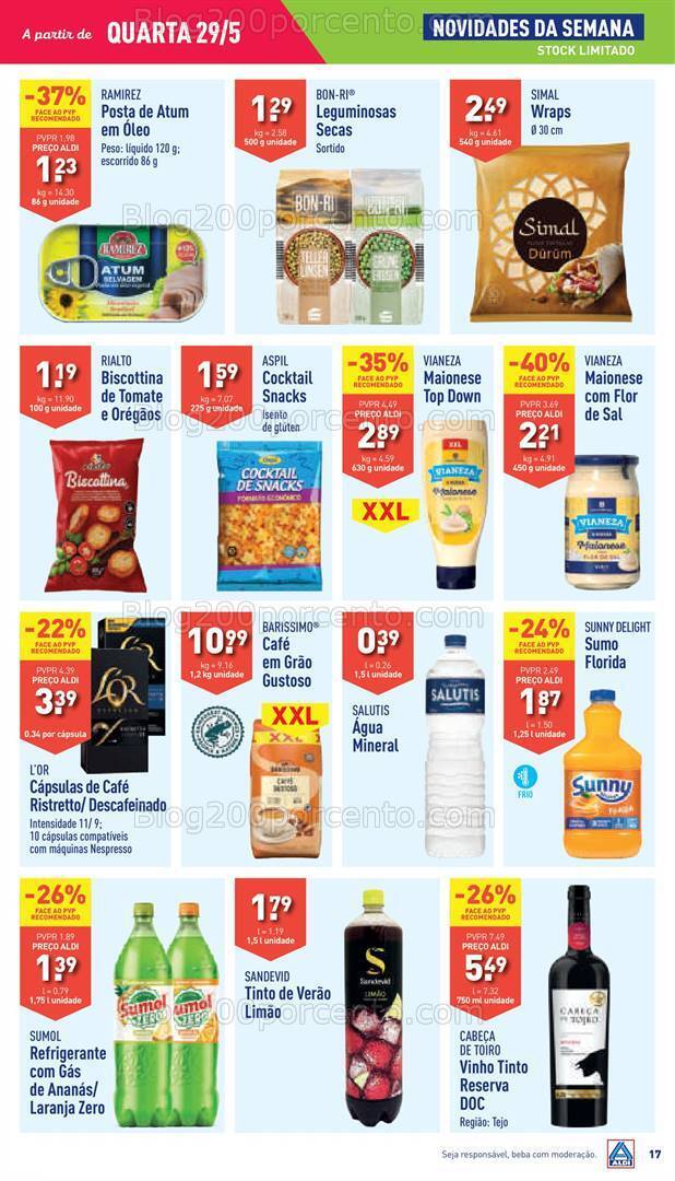 Antevisão Folheto ALDI Promoções de 29 maio a 4 junho