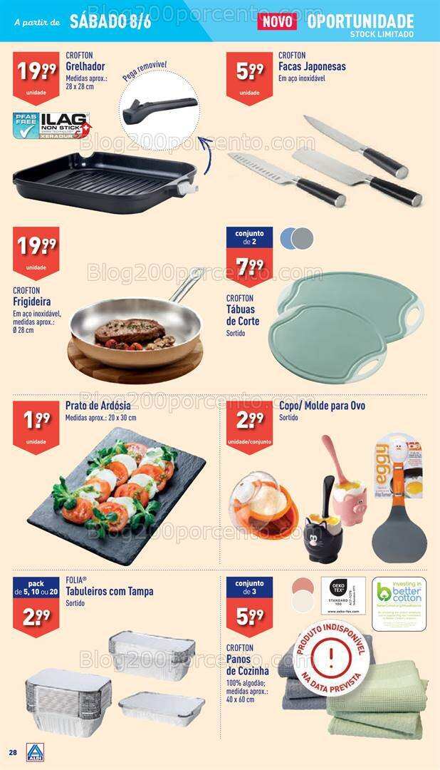 Antevisão Folheto ALDI Promoções de 5 a 11 junho