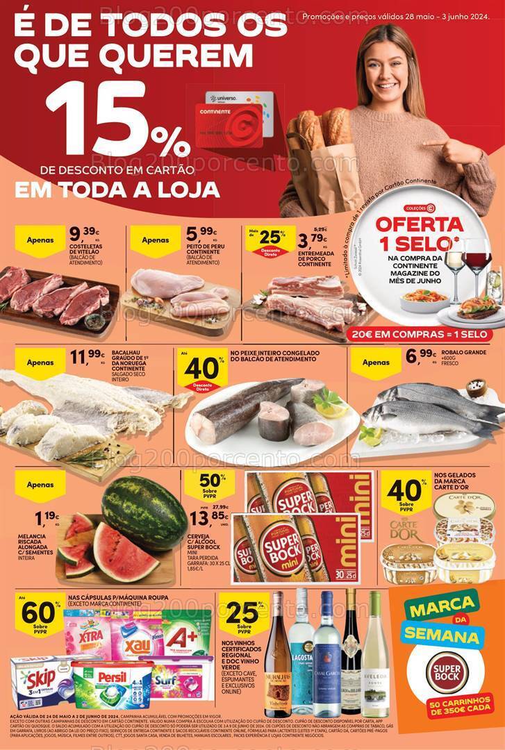 Antevisão Folheto CONTINENTE Bom Dia Promoções de 28 maio a 3 junho