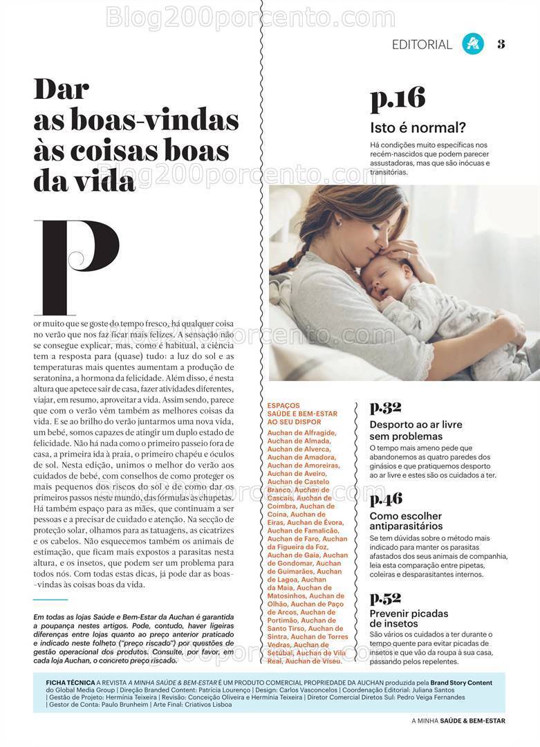 Antevisão Folheto AUCHAN Saúde e Bem Estar Promoções de 3 junho a 3 junho