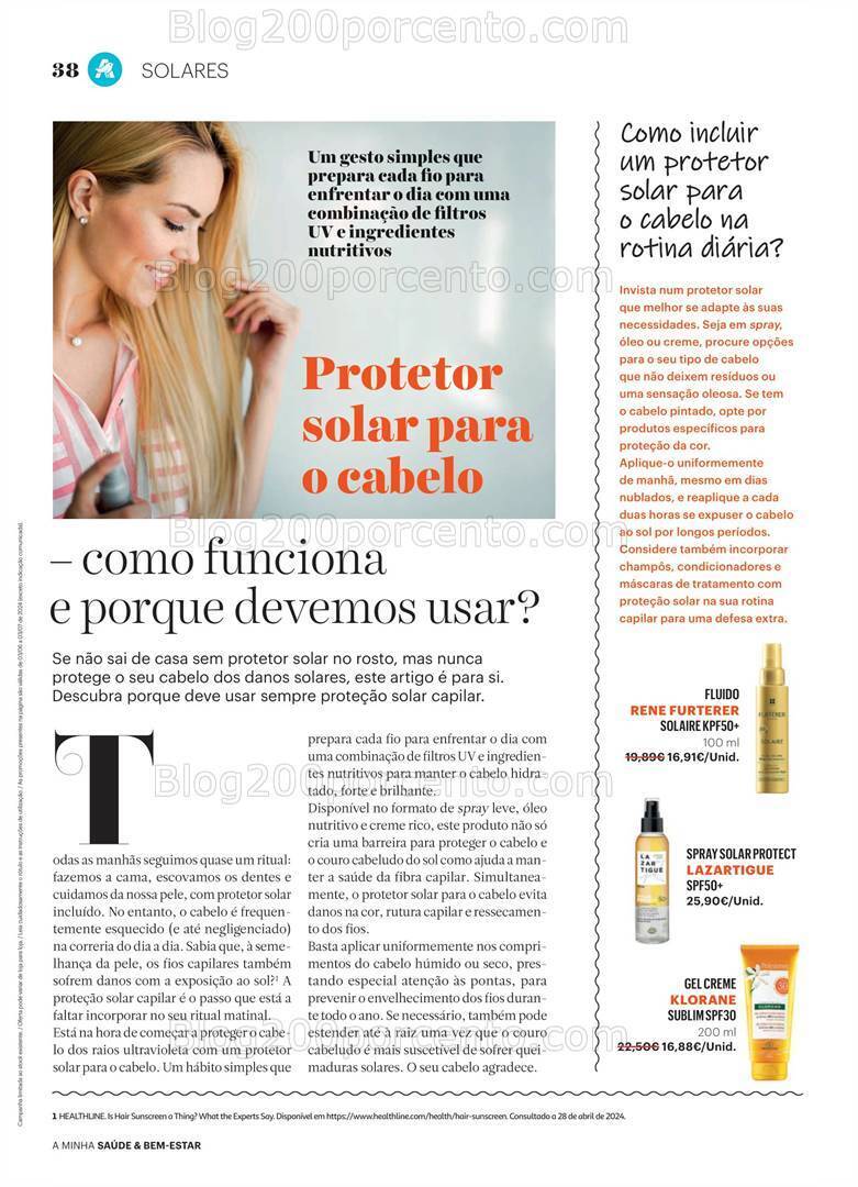 Antevisão Folheto AUCHAN Saúde e Bem Estar Promoções de 3 junho a 3 junho