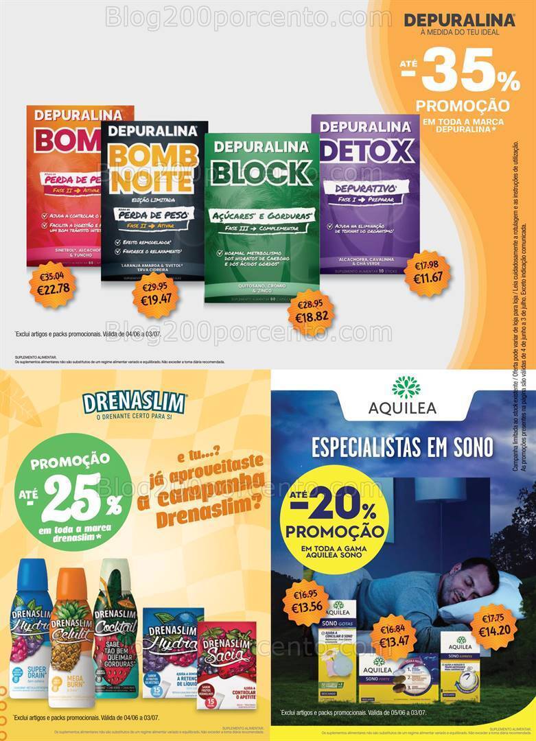 Antevisão Folheto AUCHAN Saúde e Bem Estar Promoções de 3 junho a 3 junho