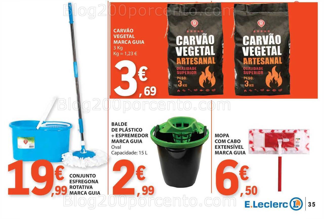 Antevisão Folheto E-LECLERC Bazar Promoções de 23 a 29 maio