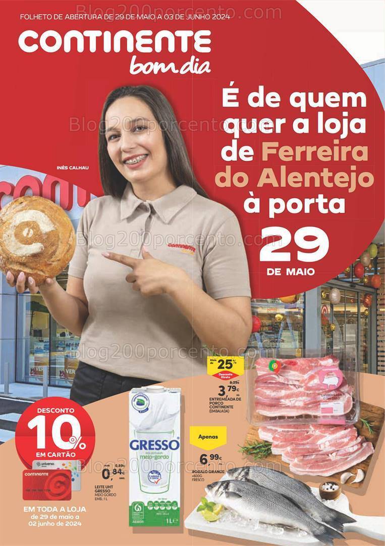 Antevisão Folheto CONTINENTE Bom Dia Promoções de 29 maio a 3 junho