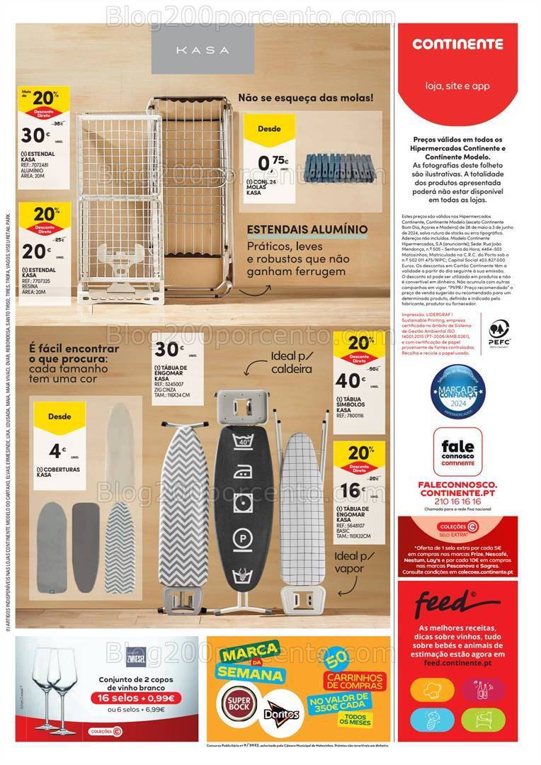 Antevisão Folheto CONTINENTE Bazar Promoções de 28 maio a 3 junho