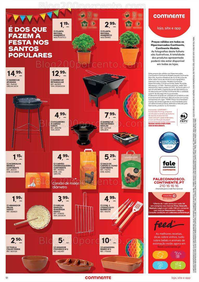 Antevisão Folheto CONTINENTE Bazar Promoções de 4 a 10 junho